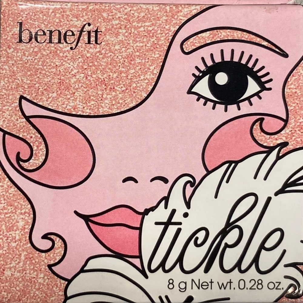 Benefit Highlighter Tickle Golden Pink Powder